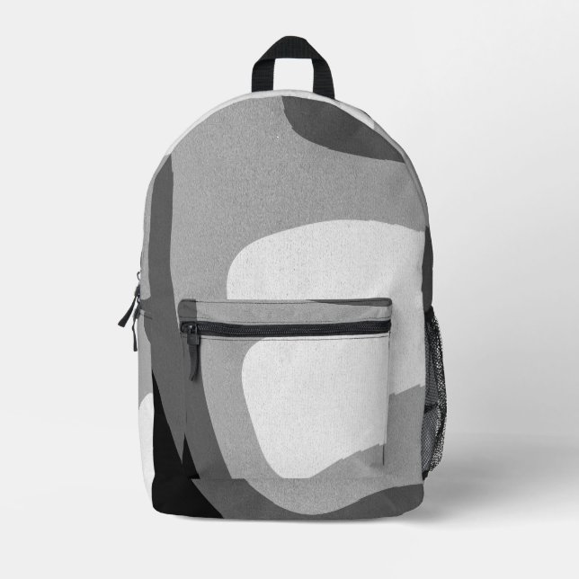Mochila Impresa El mundo es gris (Anverso)