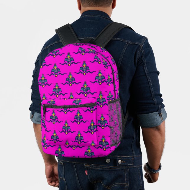 Mochila Impresa El Pájaro y el Ratón (Insitu (Modelo))
