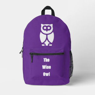 Mochila Impresa El sabio búho