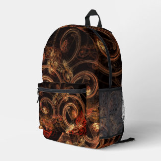 Mochila Impresa El sonido del arte abstracto de la música
