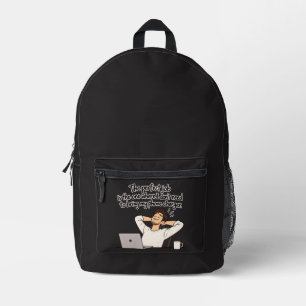 Mochila Impresa El trabajo perfecto: divertido cargador de teléfon