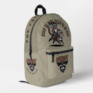 Mochila Impresa El vaquero de las criaturas (modo Lt.)
