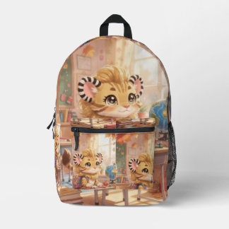 Mochila Impresa El viaje de aprendizaje de Little Tiger