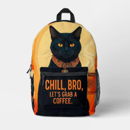 Mochila Impresa Elaborado y relajado