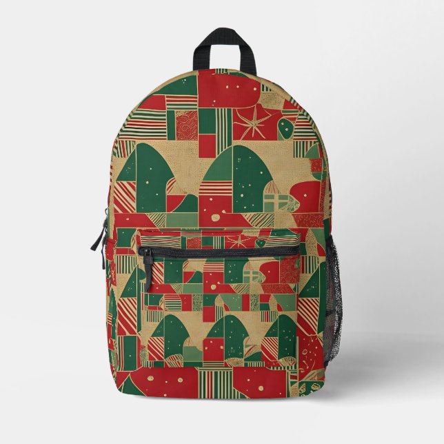 Mochila Impresa Elegancia festiva (Anverso)