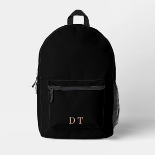 Mochila Impresa Elegante Ejecutivo DT Monograma Oro Presidencial