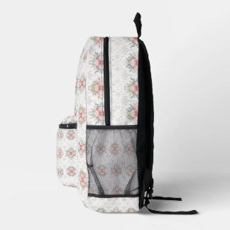 Mochila Impresa Elegante floral tribal