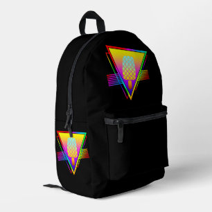 Mochila Impresa Elegante gota de hielo retro de verano