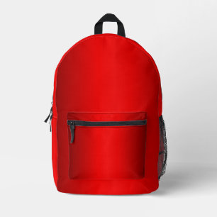 Mochila Impresa Elegante gradiente rojo a negro