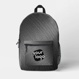 Mochila Impresa Elegante Logotipo de adición moderna minimalista e