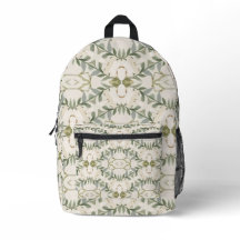 Elegante patrón floral neutral