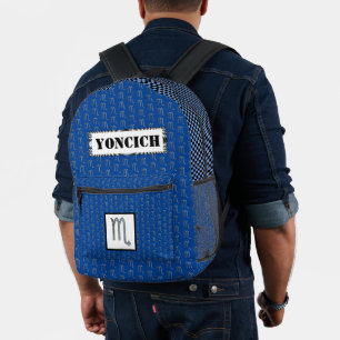 Mochila Impresa Elemento de símbolo de escorpio zodiaco por Kennet