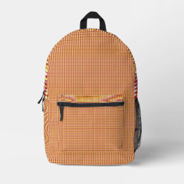 Mochila Impresa Elementos esenciales personalizados para el regres