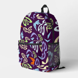 Mochila Impresa Elves, Butterflies and Masks 5