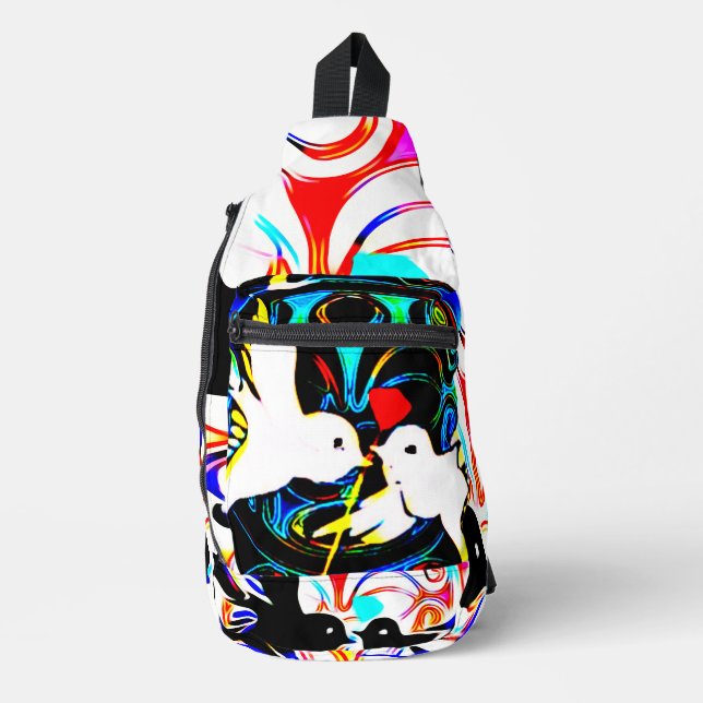Mochila impresa en bolsas Studio16 (Anverso)