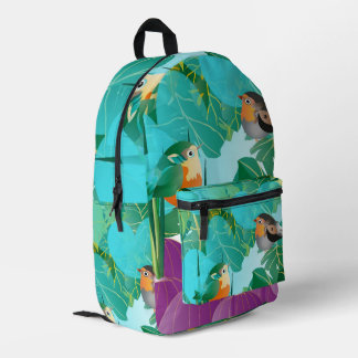 Mochila Impresa En el valle de colores y luz...