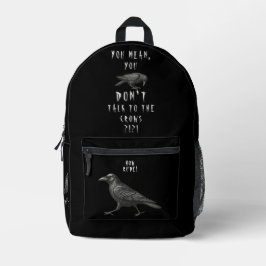 Mochila Impresa ¿En serio?!?! ¿Quieres decir que no les hablas a l