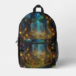 Mochila Impresa Enchanted Forest of Jugnu Lights