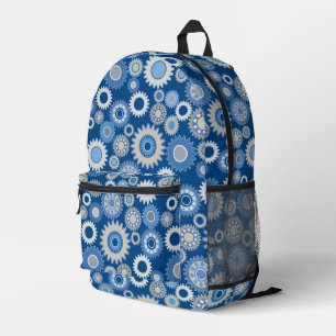 Mochila Impresa Engranajes coloridos