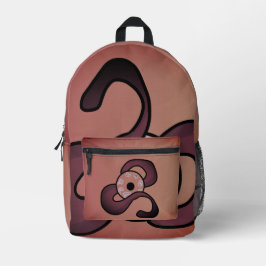 Mochila Impresa Enigmática Entwada