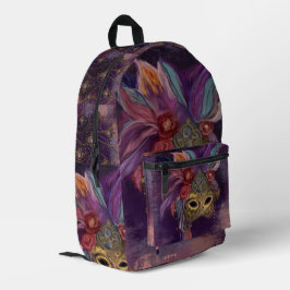 MOCHILA IMPRESA ENMASCARADA VENECIA ARTE