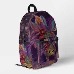 MOCHILA IMPRESA ENMASCARADA VENECIA ARTE