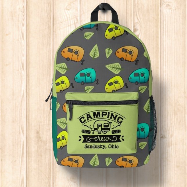 Mochila Impresa Equipo de camping personalizado (Subido por el creador)