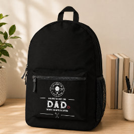 Mochila Impresa Es Lo Que Hago Fumo Carne Divertido Papá BBQ Coraz
