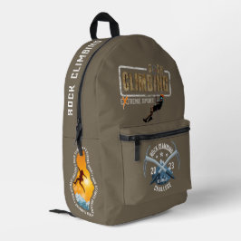 Mochila Impresa Escalada de rock |