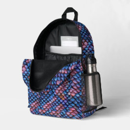 Mochila Impresa Escalas de Sirenas