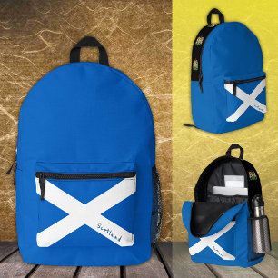 Mochila Impresa Escocia, mochila, bandera escocesa/patriótica
