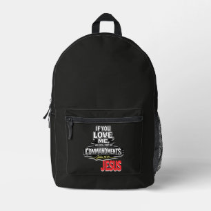 Mochila Impresa Escritura - JESÚS