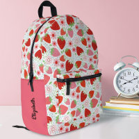 Escuela Cute Red Strawberry Chicas