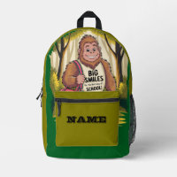 Escuela de Grandes Sonrisas Bigfoot Personalizada