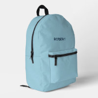 Escuela Minimalista azul personalizada moderna
