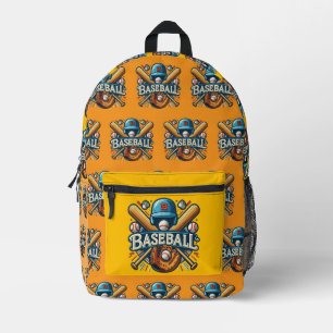 Mochila Impresa Esencias clásicas de béisbol / Elegante leyenda re