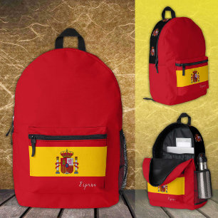 Mochila Impresa España, mochila, bandera española, emblema / Españ