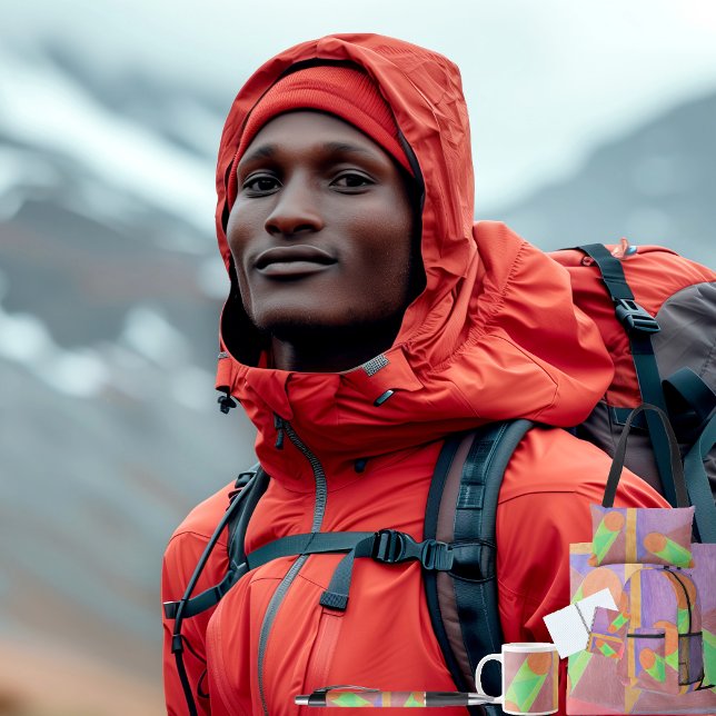 Mochila Impresa Espectro (Get the full "Spectrum" collection at: https://bit.ly/SmartArtZazzle. )