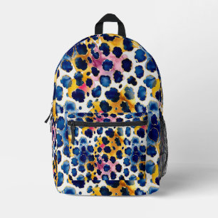 Mochila Impresa Espectro Salvaje Leopardo