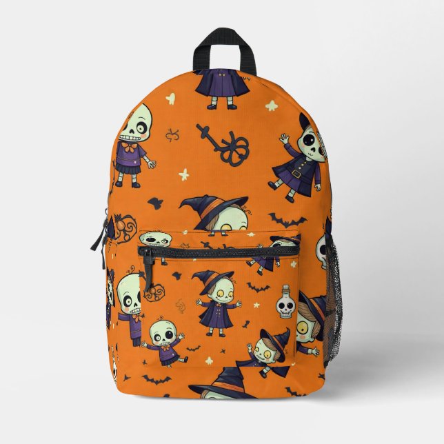 Mochila Impresa Espeluznante almohada de Moda Halloween - Festivid (Anverso)