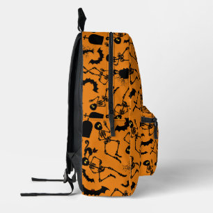 Mochila Impresa Esqueletos de Halloween Danza macabra