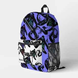 MOCHILA IMPRESA ESQUÍ SOBRE TABLA