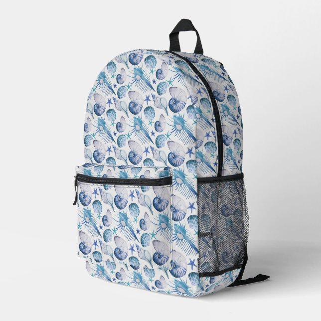 Mochila Impresa Estanques de acuarela (Esquina derecha trasera )