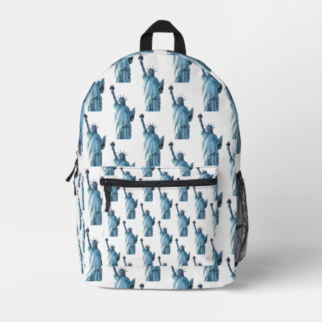 Mochila Impresa Estatua de la libertad (Anverso)