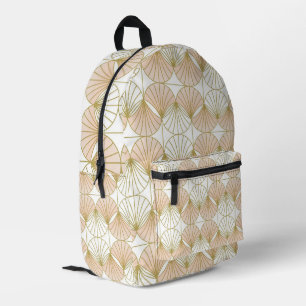 Mochila Impresa Estilo Art Deco