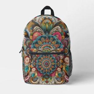 Mochila Impresa Estilo bohemio