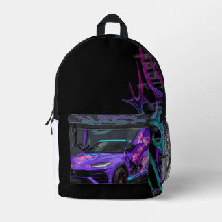 Mochila Impresa Estilo de carreras