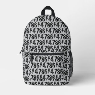 Mochila Impresa Estilo de rock 80 retro anti Trump