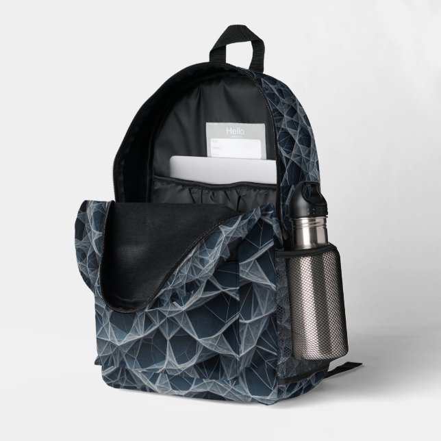 Mochila Impresa Estilo dekicate (Esquina trasera derecha (abierta))