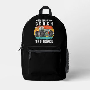 Mochila Impresa Estoy listo para aplastar a los alumnos de tercer